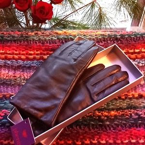 Cashmere Lined! Genuine Leather Gloves by PHENIX #388/458
